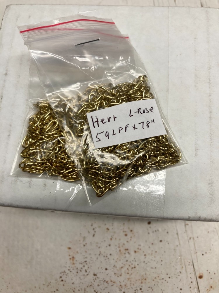 Set cuckoo clock chains H Herr 59 LPF x 78"