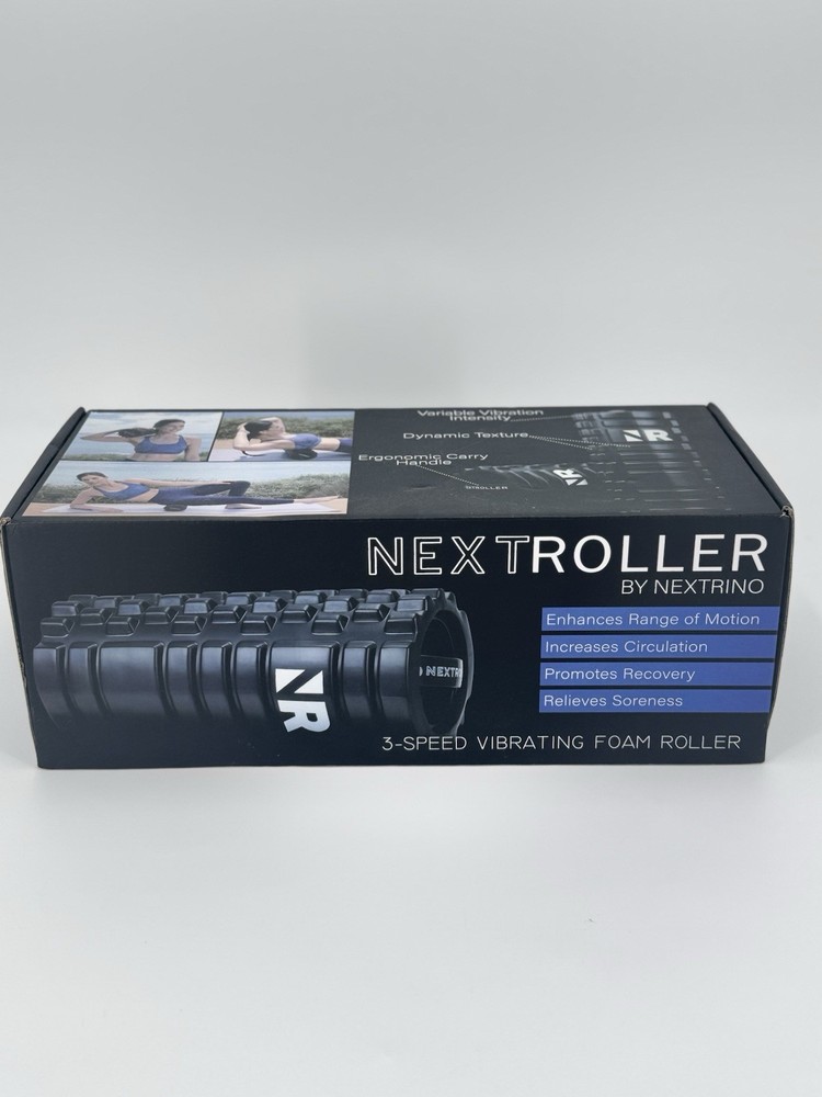 Nextrino NextRoller 3-Speed High Density Vibrating Foam Roller Massage Roller