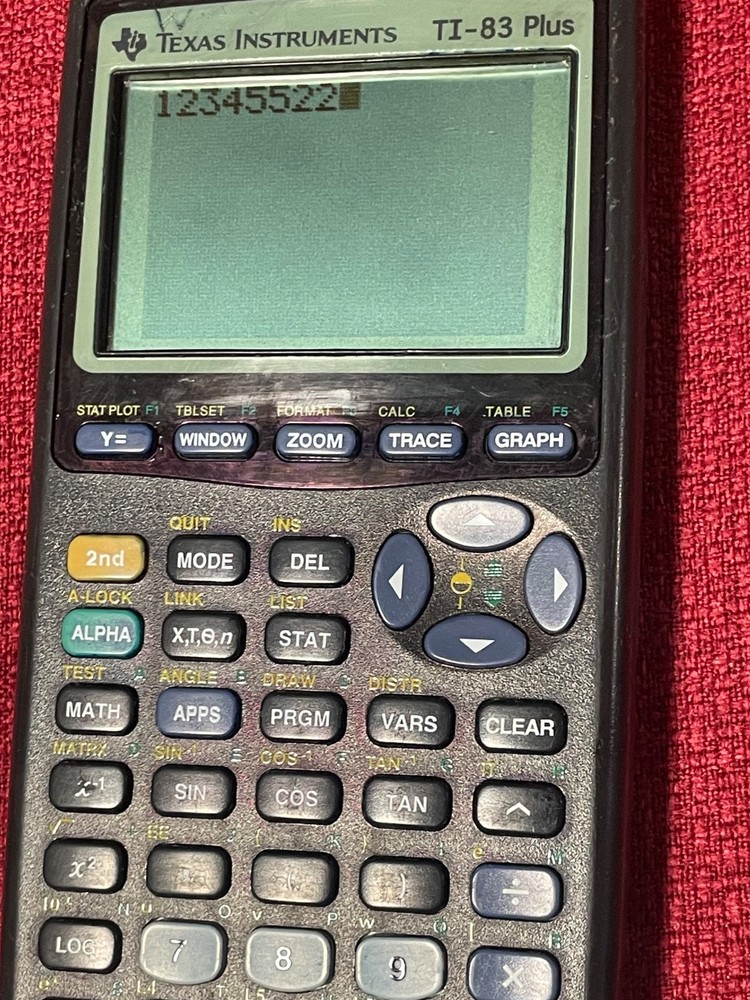 Texas Instruments TI-83 PLUS calculator