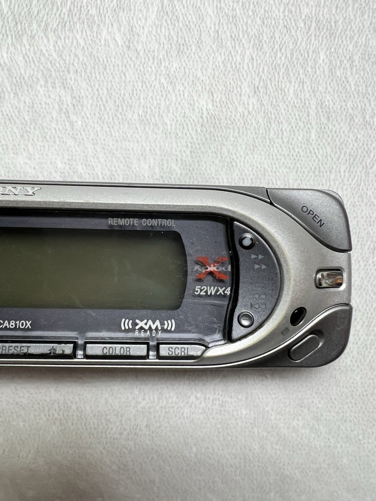 Sony CDX-CA810X Detachable Face Only Untested