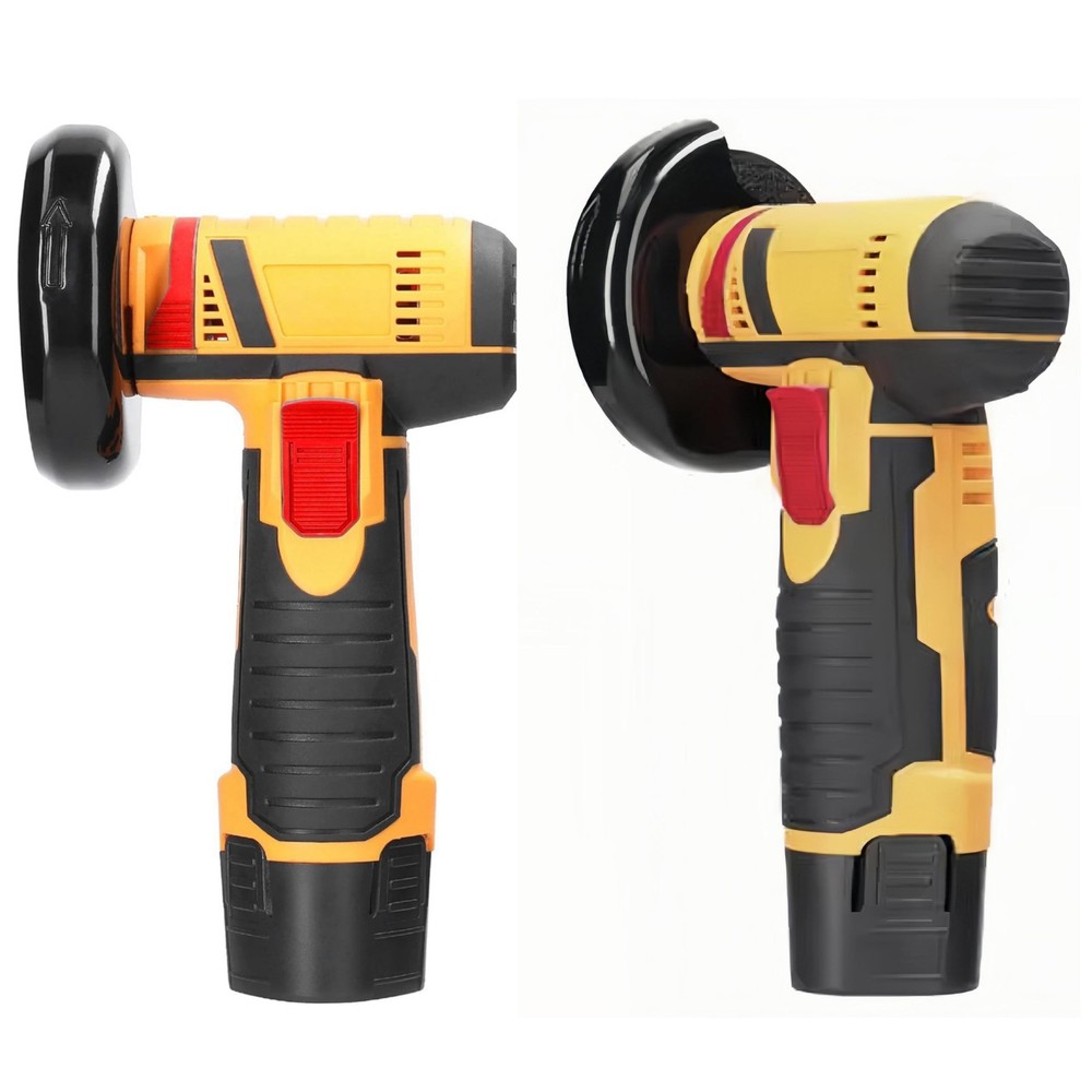 Cordless Electric Angle Grinder, Handheld Mini Tile Cutter Tool, Rechargeable...