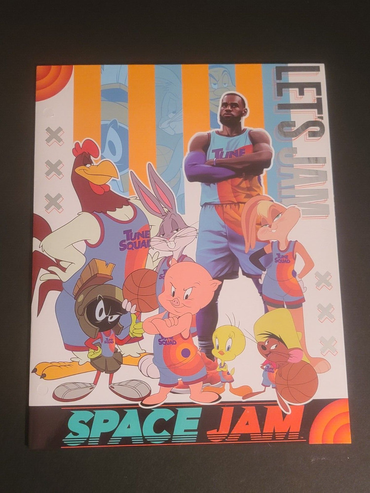 NEW Space Jam A New Legacy- Binder Bundle Binder & Folder ONLY