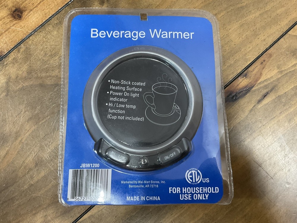 Desktop / Tabletop, Coffee Tea Beverage Warmer High/Low Temp Function JBW1200!