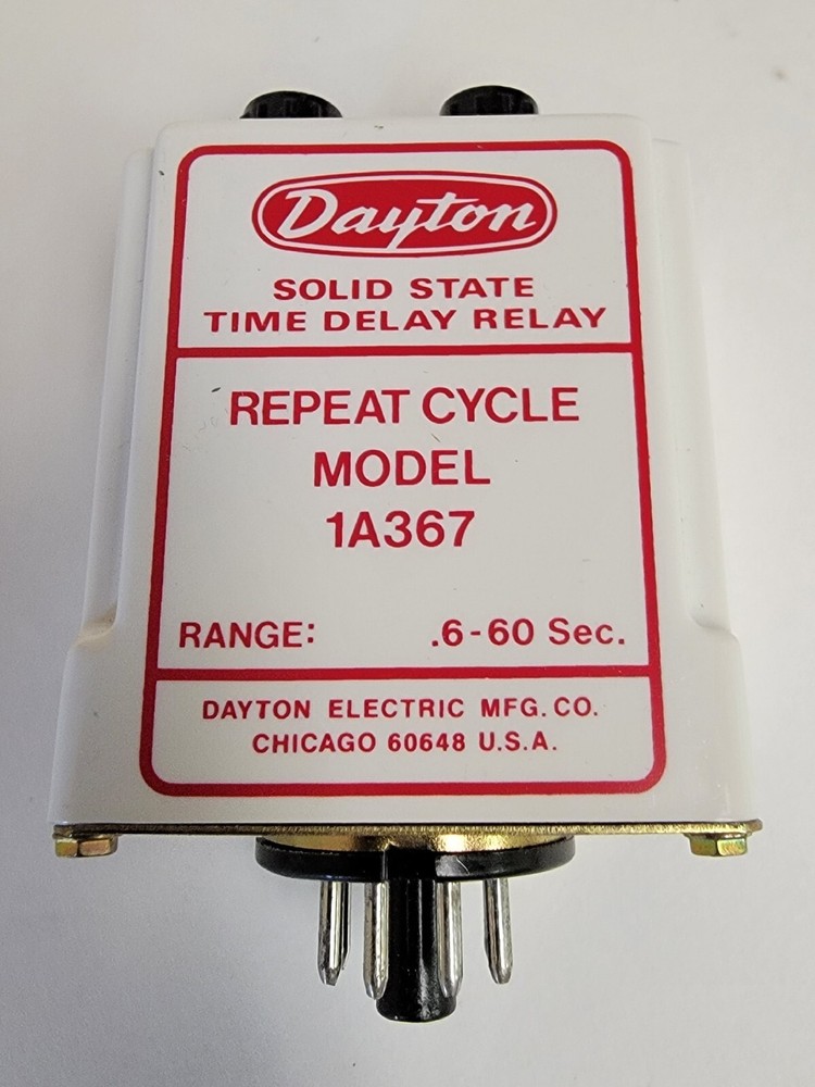 DAYTON TIME DELAY RELAY 1A367.
