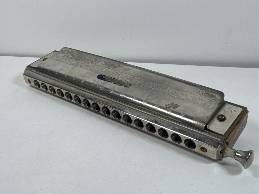 VTG 60's M. Hohner 64 Chromonica 4 Chromatic Octave Pro Model Harmonica