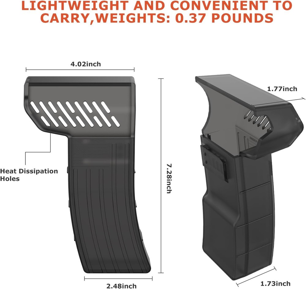 Quick-Release Heat-Resistant Brass Catcher - Tactical Universal Shell...