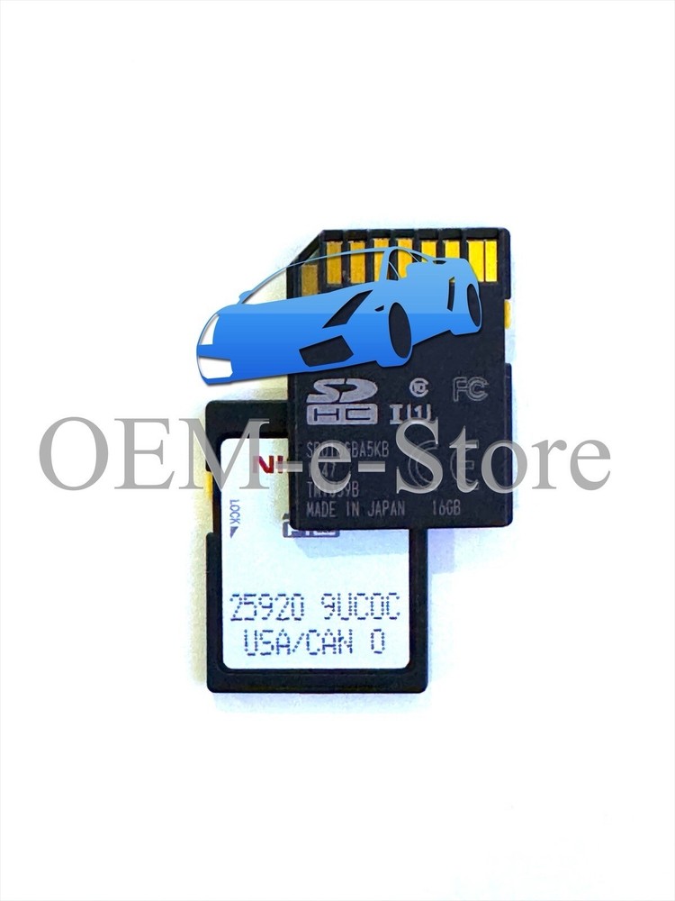 Genuine Navigation GPS DATA Memory SD Card U.S Map # 9UC0C Fit Some 2017 Murano