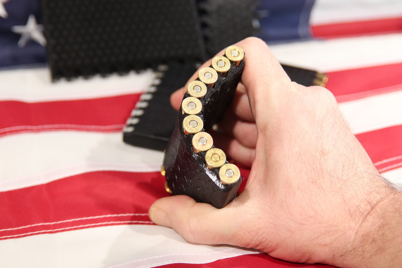 Flexible Handgun Ammo Wallets - No Live Ammo!