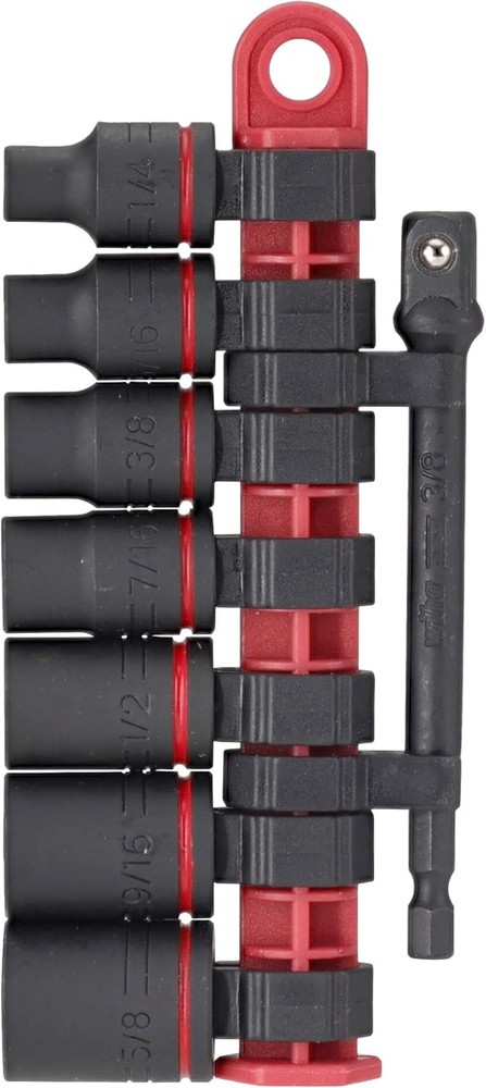 72093 8 Piece 3/8" Drive SAE Impact Socket Set