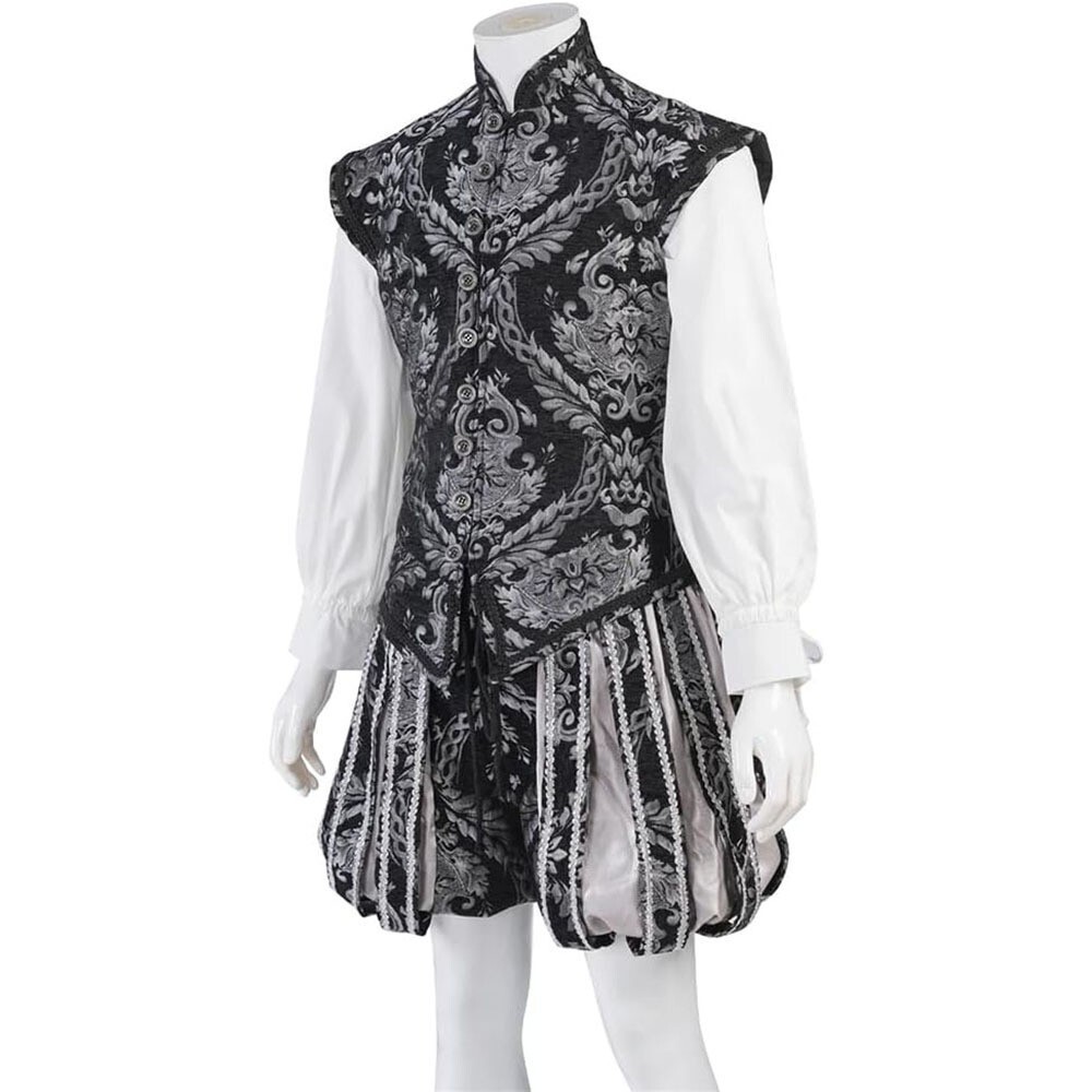 Renaissance Mens Costume Tudor Elizabethan Costume Halloween Medieval Costome