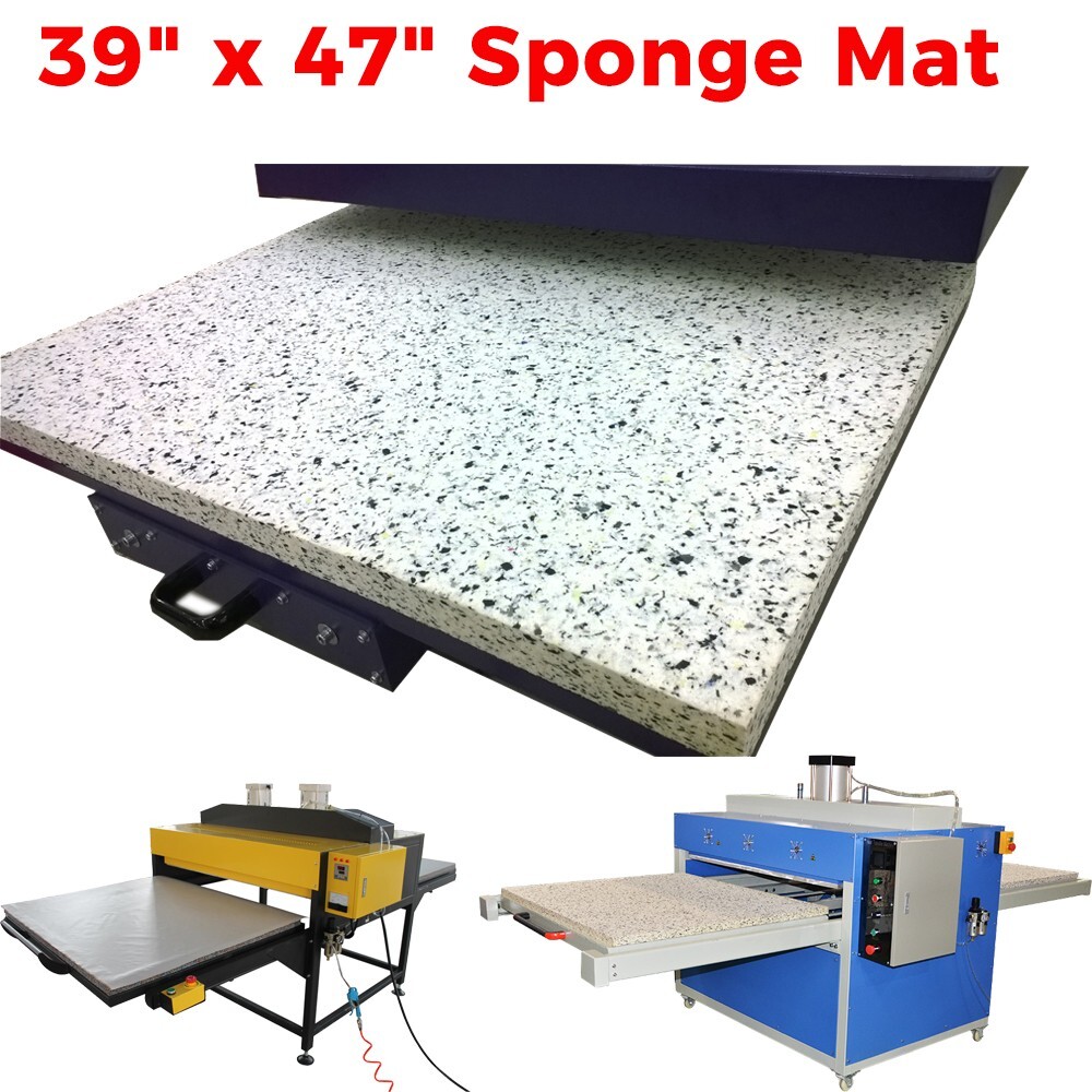 39" x 47" Sponge Mat for Large Format Heat Press Machine