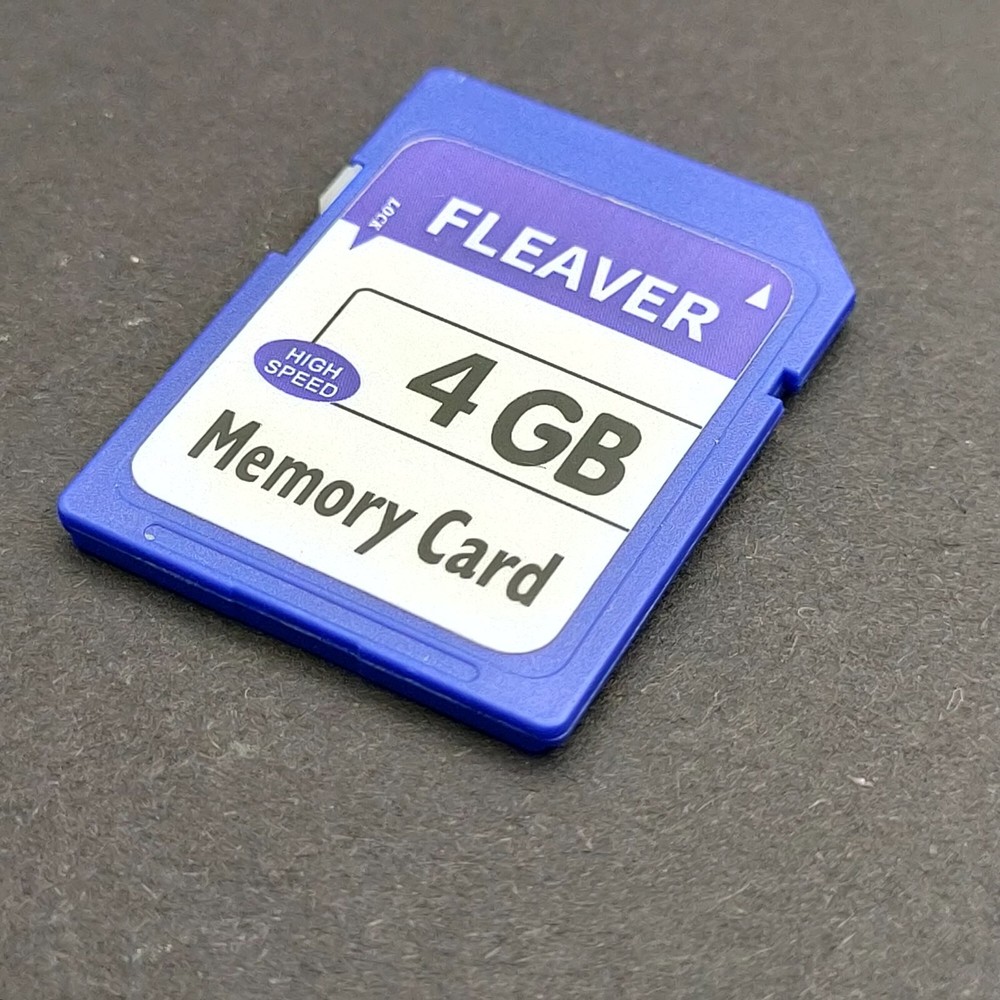 4GB Class 4 SDHC Flash Memory Card SD CARD Retail Package