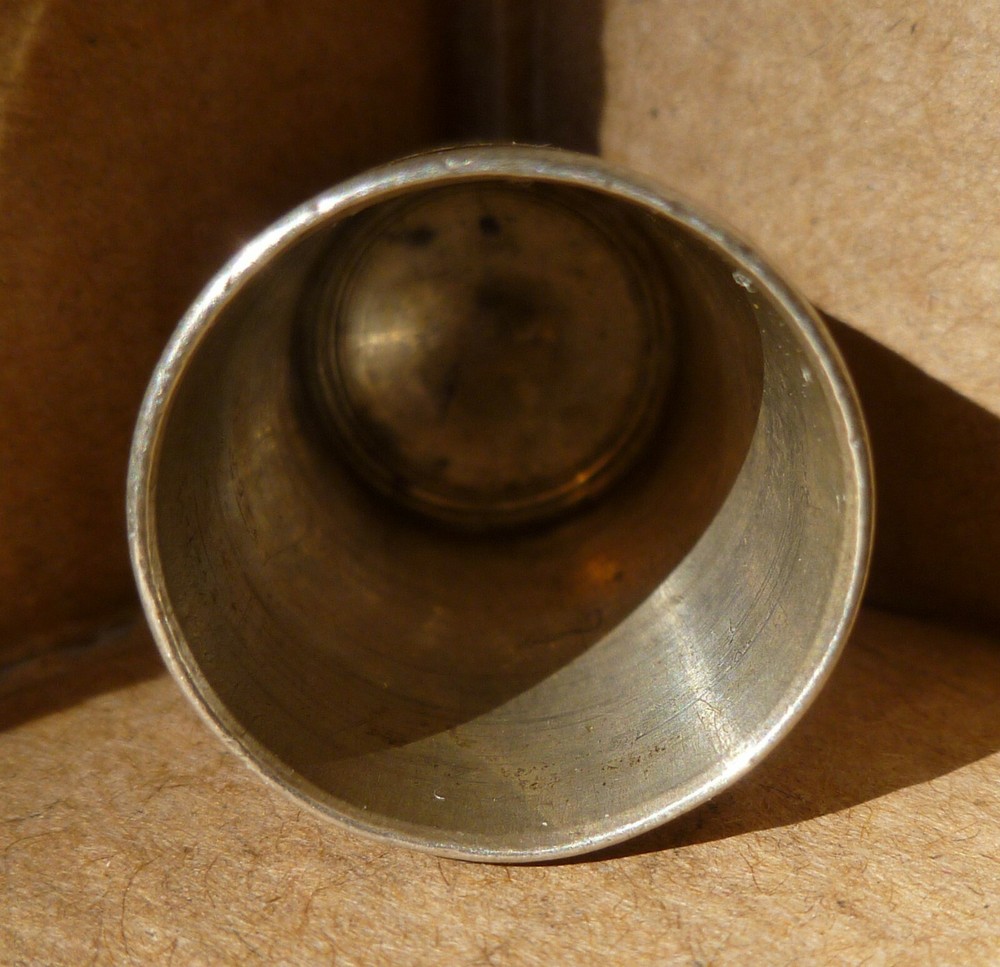 Sterling Silver Thimble JS Birmingham 4