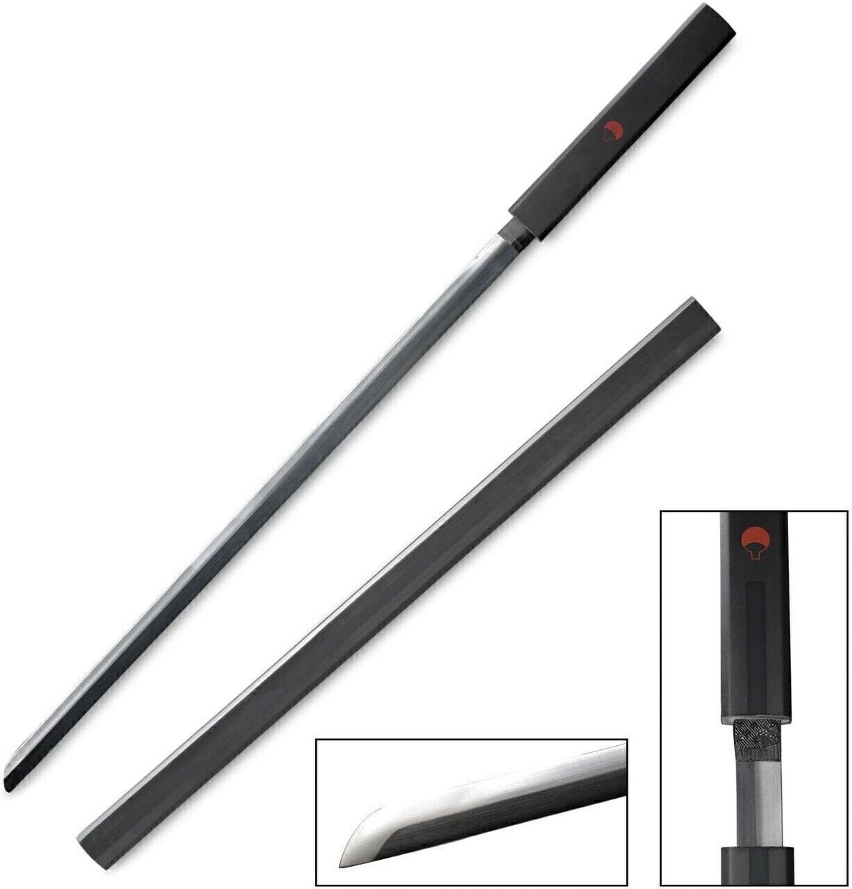 Sasuke Kusanagi Grass Cutter Steel Ninja Sword Cosplay Prop
