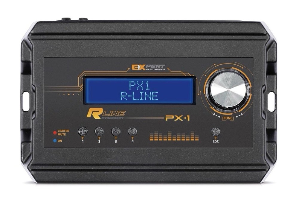 Expert Electronics PX1R DSP Bluetooth Car Audio Signal Processor 2 In 4 Out EQ