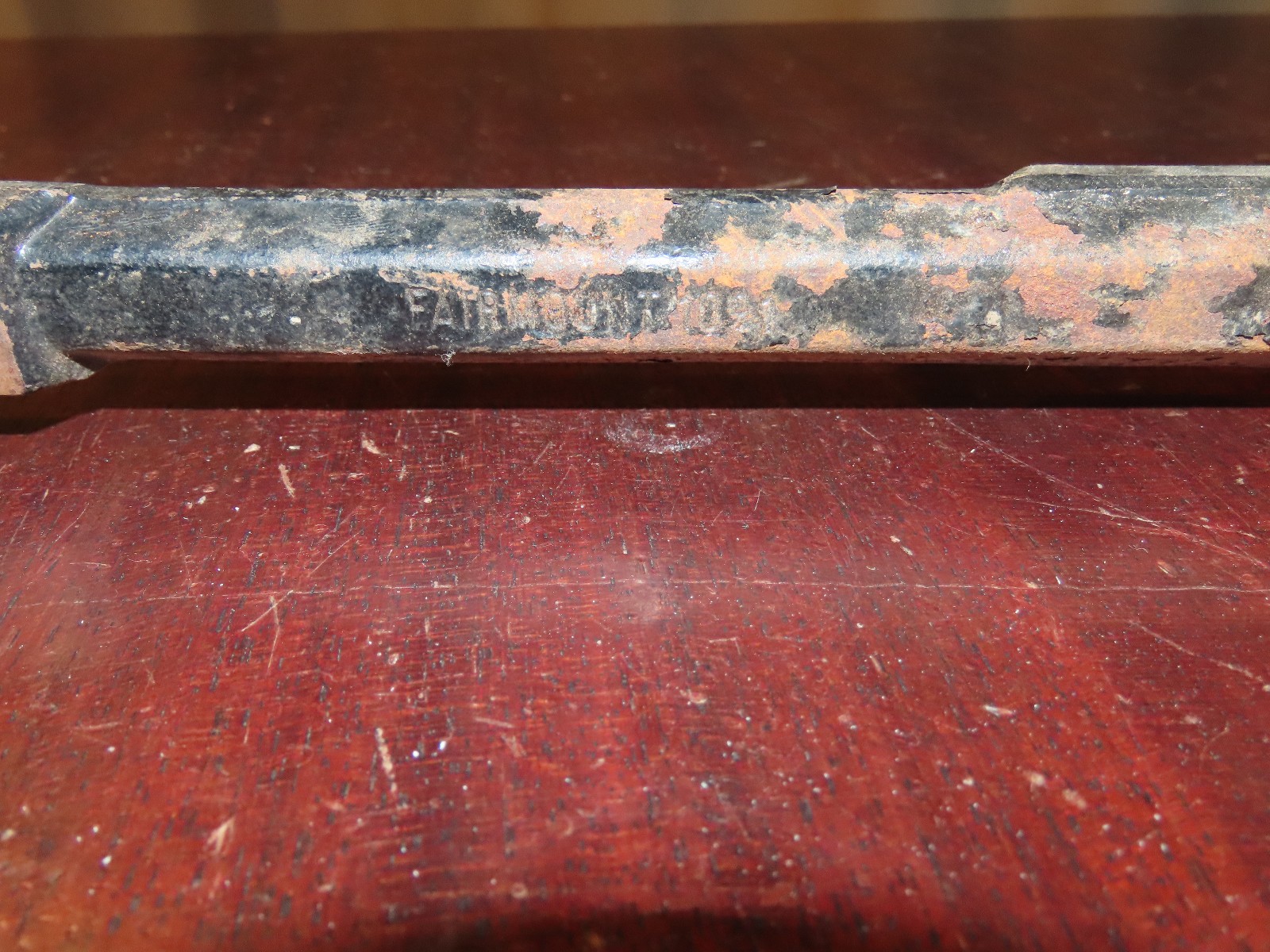 Vintage Fairmount 1091 Auto Body Spoon Dolly Curve Tight Space 14 1/2"