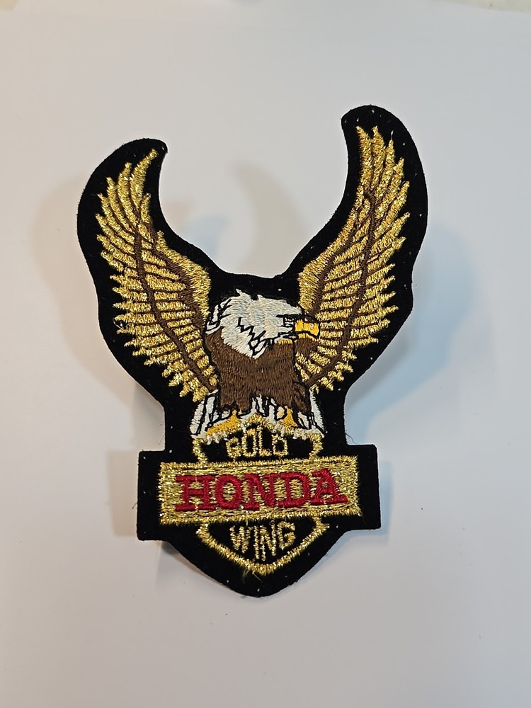 Honda Gold Wing Eagle Iron-On Patch Motorcycle