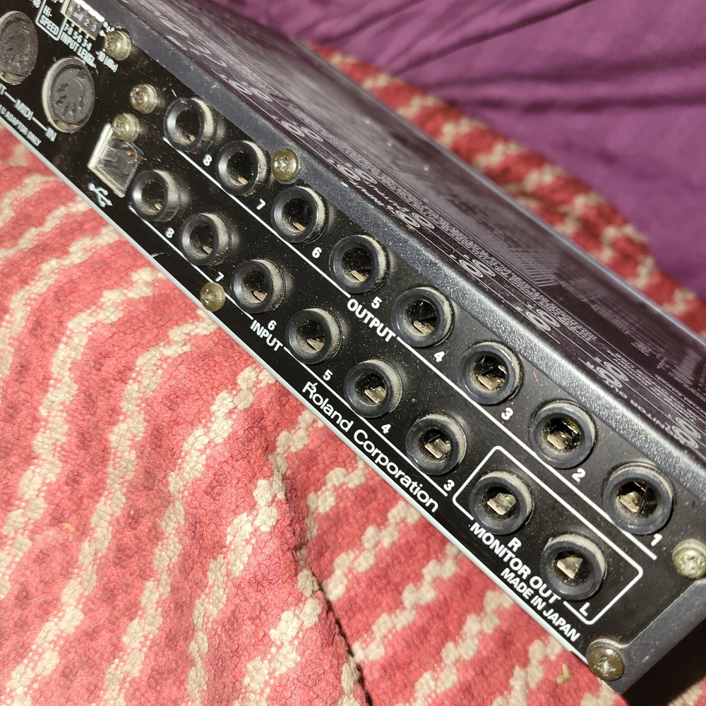 Roland EDIROL UA-101 Audio Recording Interface 24bit Interface 10 Inputs in/out