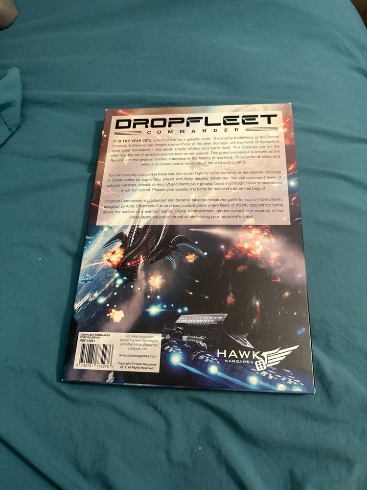 Dropfleet Commander Core Rulebook (2016) Softcover