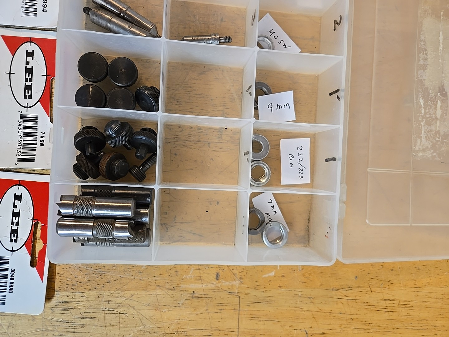 Lee Case Length Gauge & Shell Holder / Cutter And Lock Stud (Sold Individually)