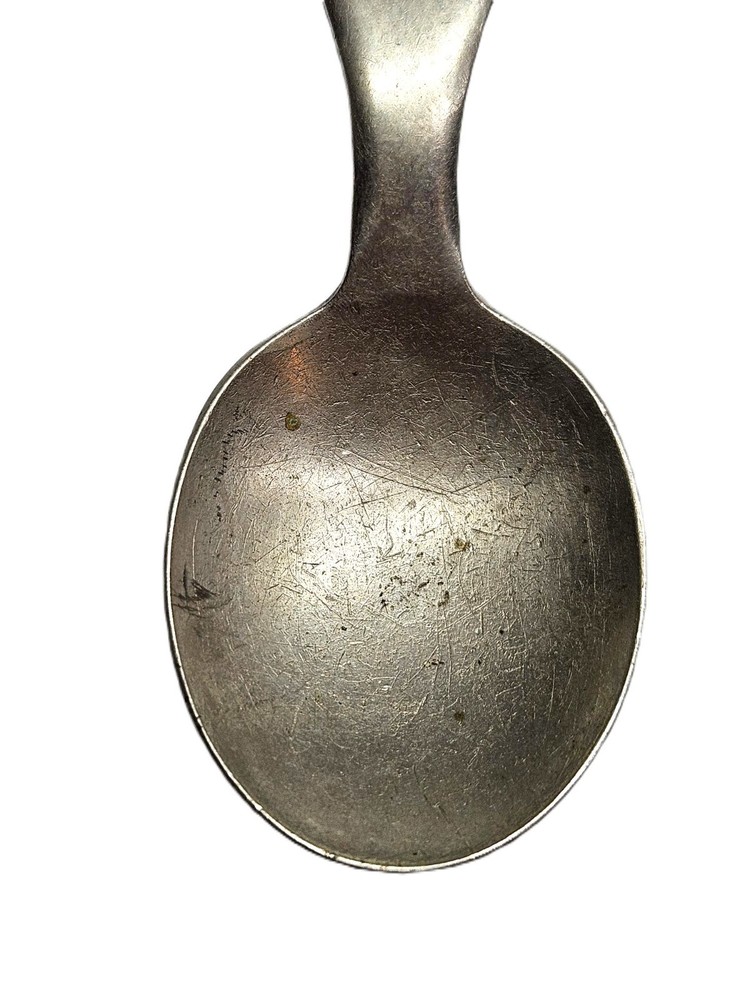 Vintage WINTHROP Silverplate Child's Nursery Flatware Set-Embossed Puppy Dogs