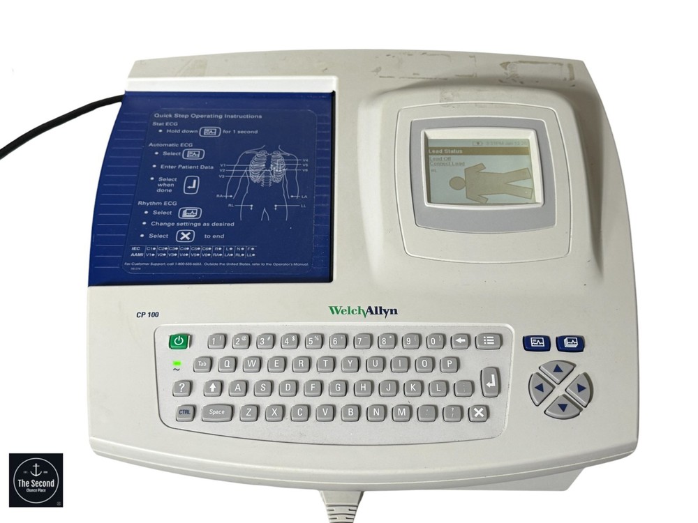 Welch Allyn CP 100 With 400293 Acquisition Module & Cables