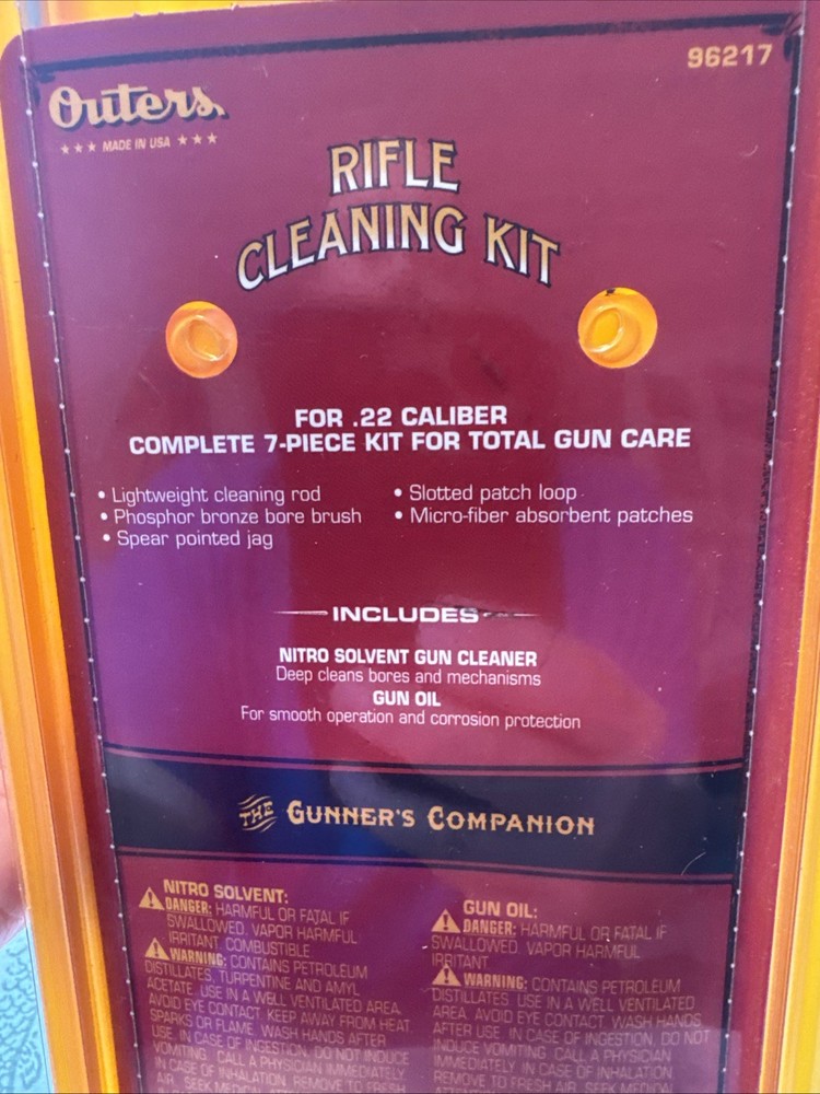 96217 Kit .22 Cal Clam, Multi, Size