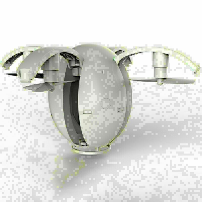 Creative Egg-shaped K130 Mini Drone Foldable RC Quadcopter Four-Axis Aircraft