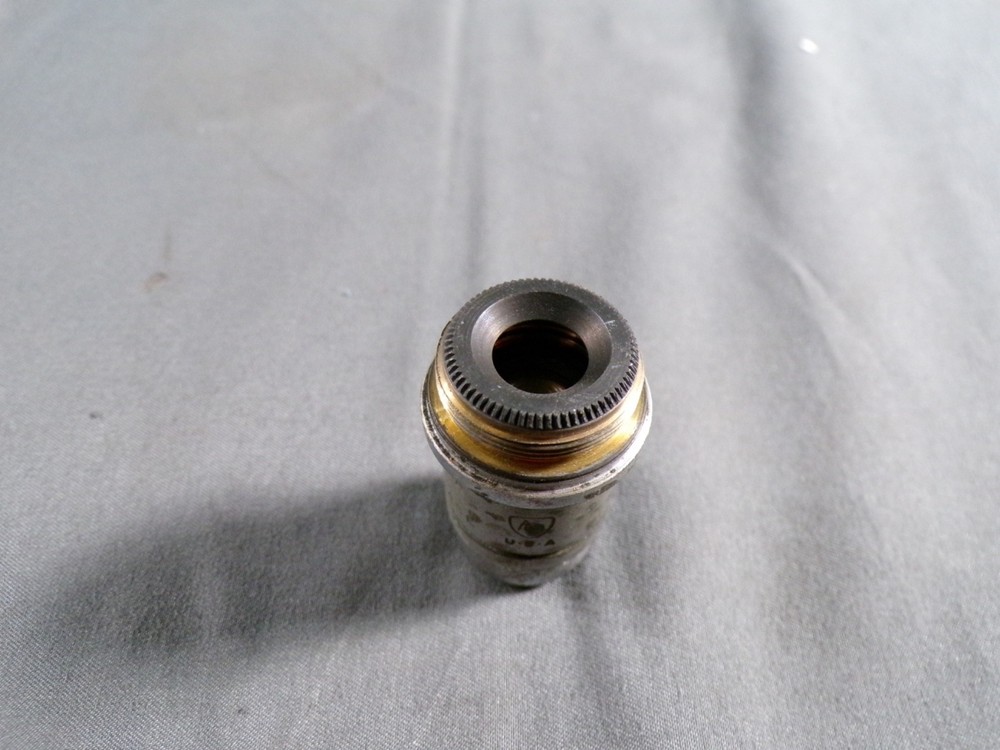 AO 20X/.50 DARK PHASE PLAN ACHRO MICROSCOPE OBJECTIVE