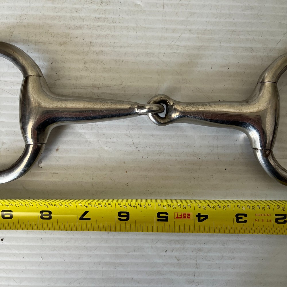 Stubben Single Jointed Eggbutt 5"