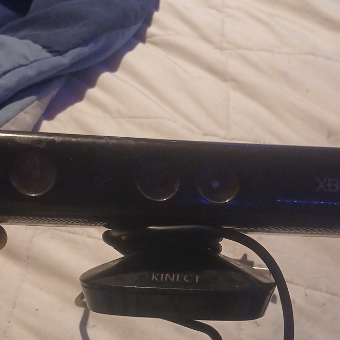 Microsoft Xbox 360 Kinect Motion Camera Sensor Black Model 1414