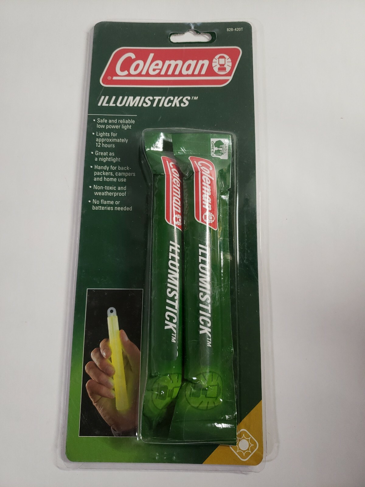 Coleman Illumisticks Green 2 Pack