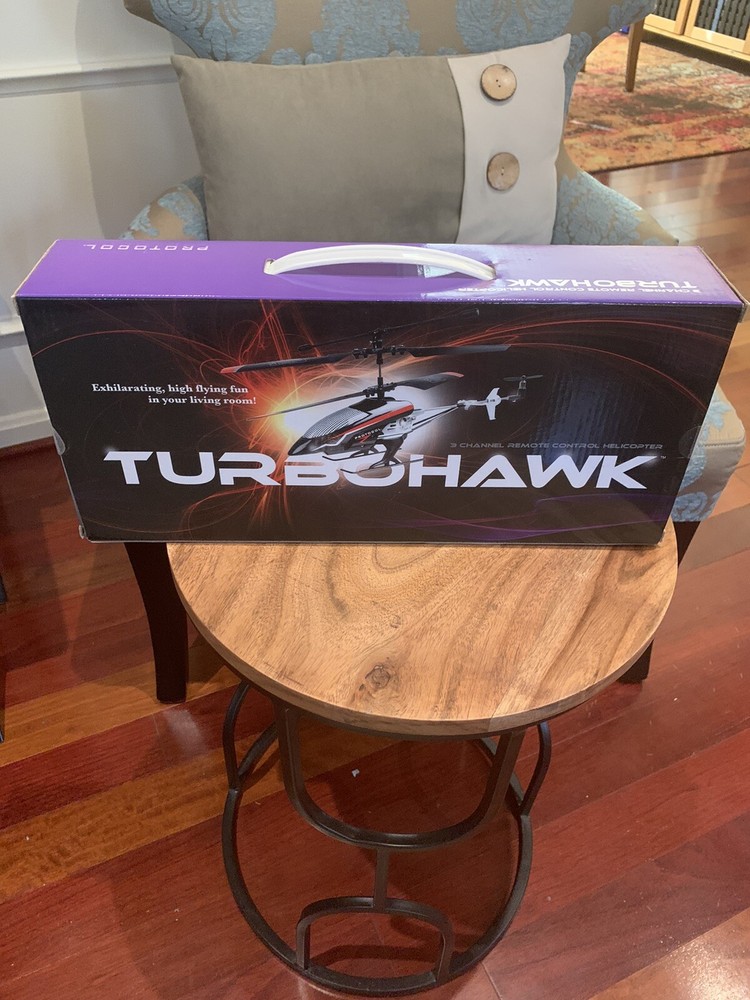 Protocol TurboHawk 3 Channel Remote Control RC Helicopter - New in Box