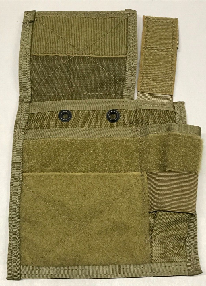 Admin Pouch w/ Light Holder Khaki USMC Resource Center