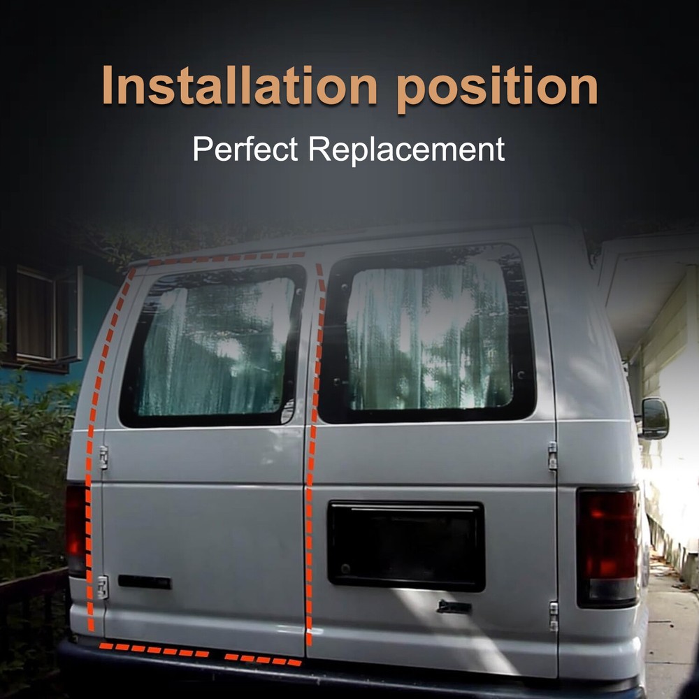 Left Side Hinged Door Latch Release Cable for 2003-2014 Ford E150 E250 E350 Van