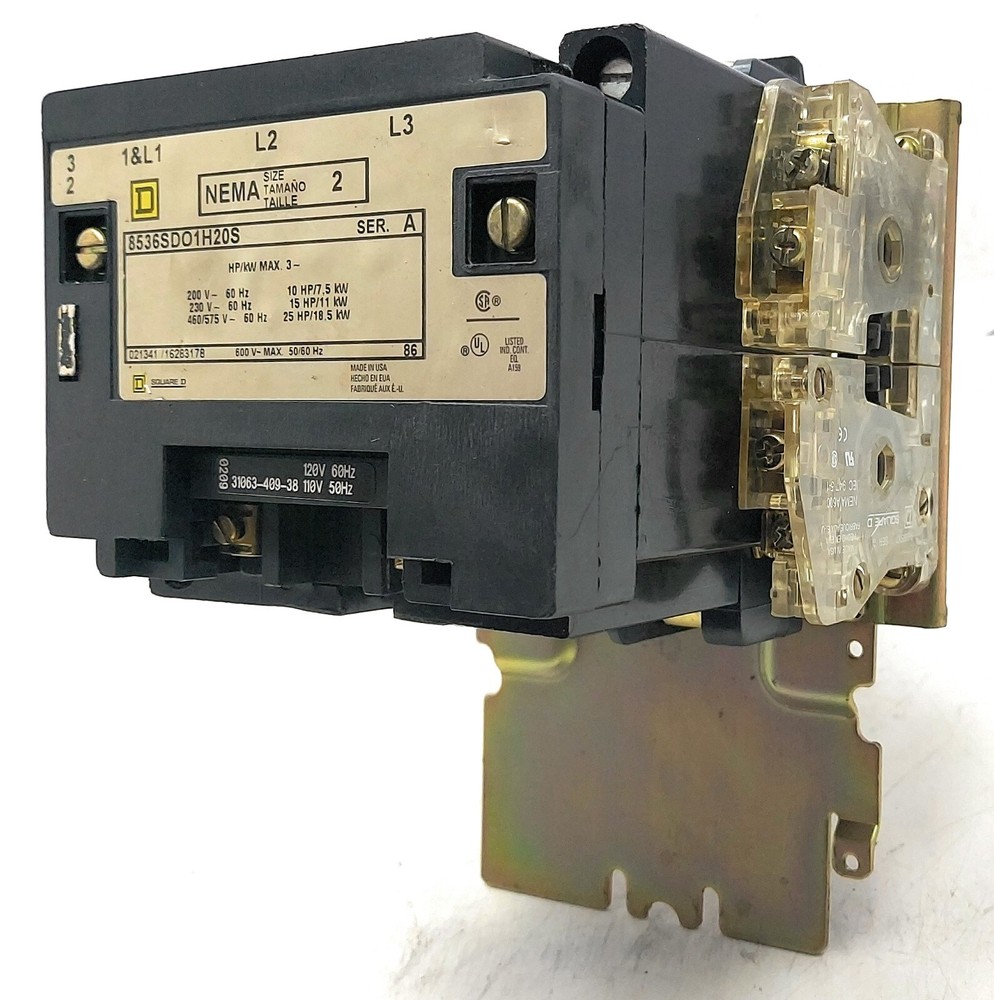 SquareD 8536SDO1H20S Electric Motor Starter