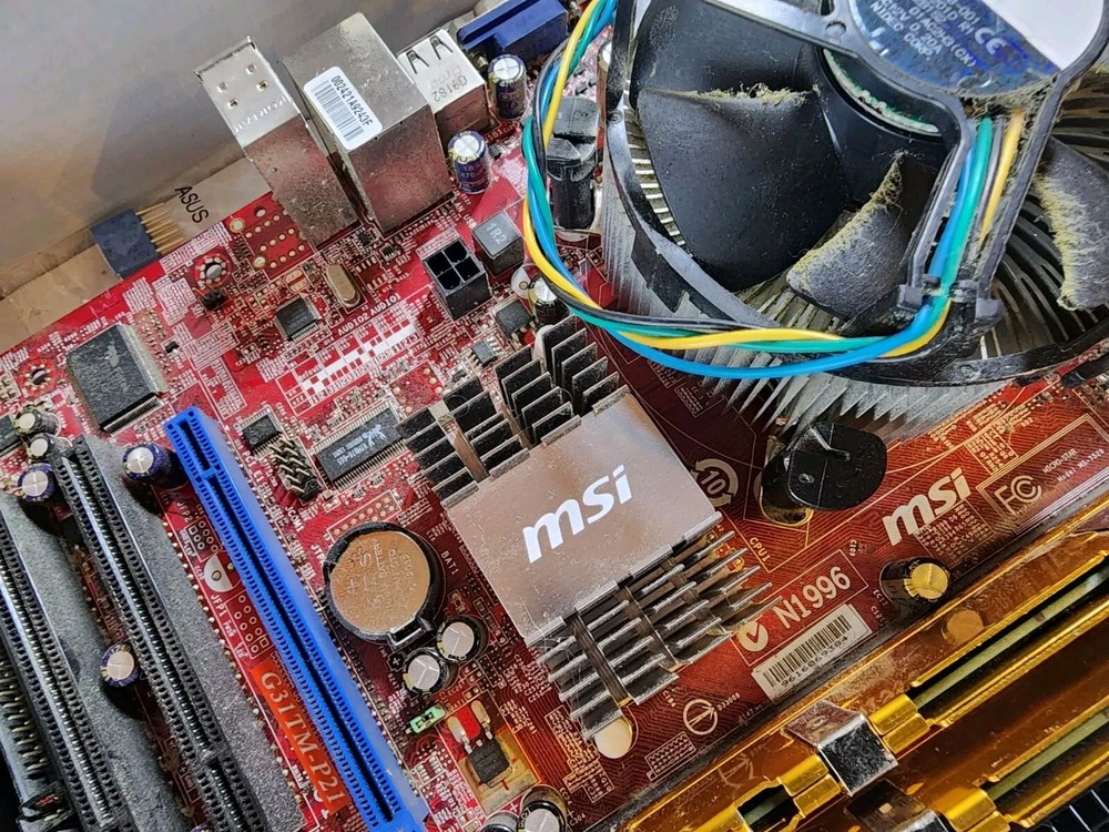 MSI MS-7529 Motherboard Intel Celeron AS SHOWN