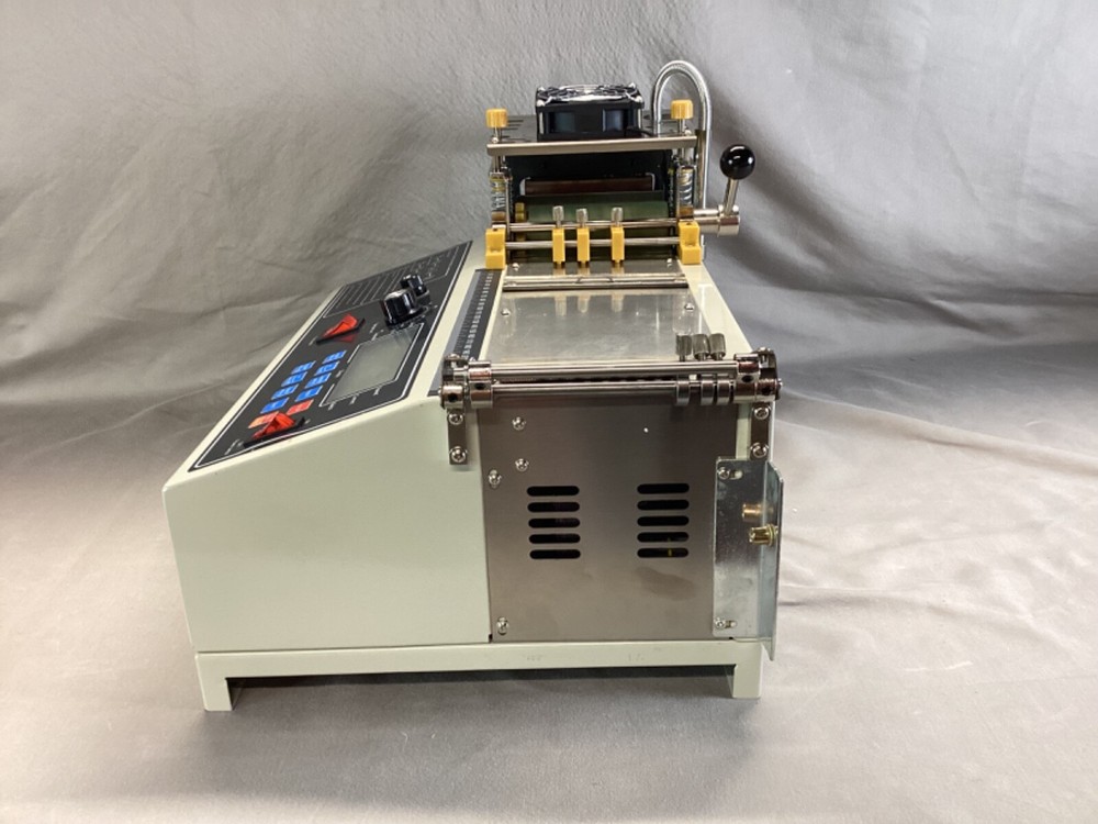 RBaysale Webbing Cutting Machine LCD Display Cold Hot Cutter Damaged Open Box