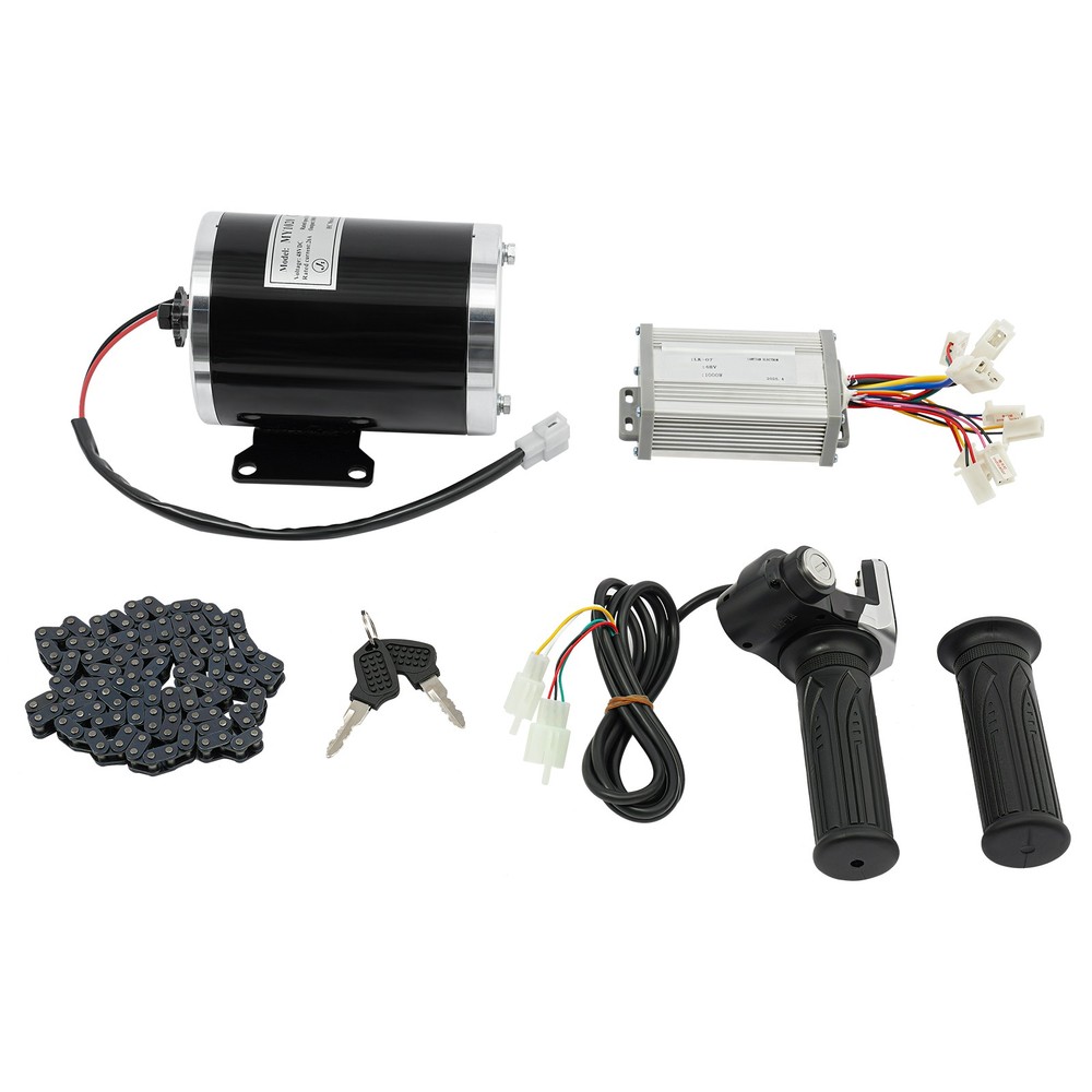 48V 1000W Brush Motor Controller Conversion Kit for Electric Bicycle ATV Ebike