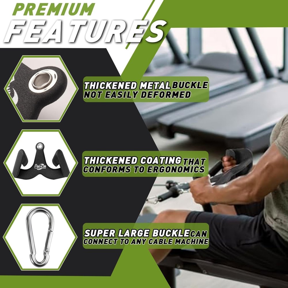 LAT Pulldown Attachments for Cable Machines, Cable Machine Attachments for Home