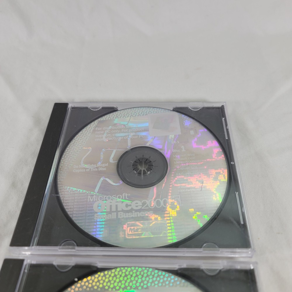 MICROSOFT OFFICE 2000 SMALL BUSINESS - PC CDROM - 2 Disc Set