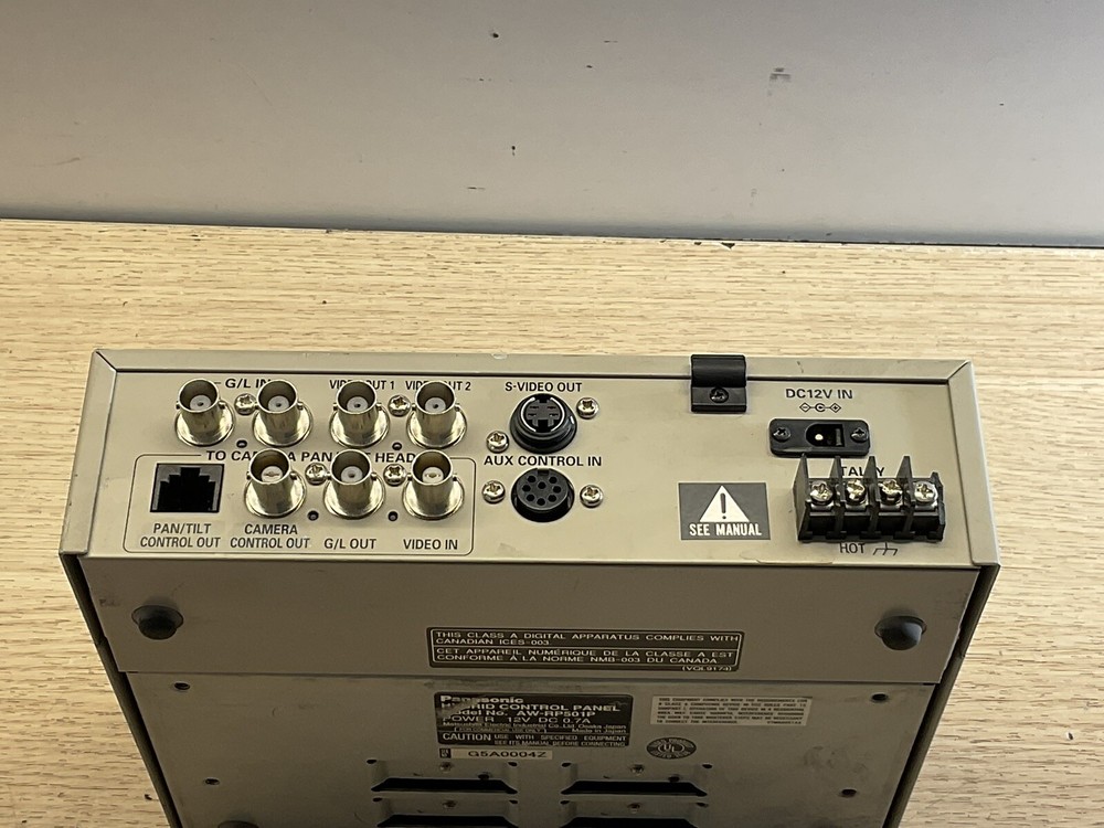 Panasonic AW-RP501 Hybrid Control Panel Camera Controller/FRA23