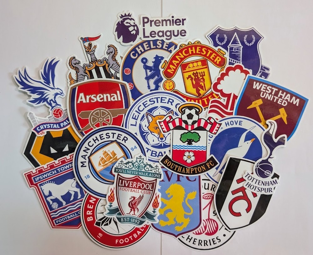 Premier League (EPL) Team Stickers