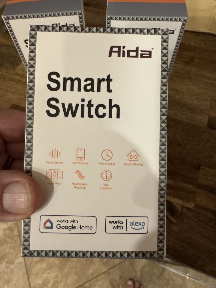Aida 3-Way Smart Switch 3 Pack Wall Light
