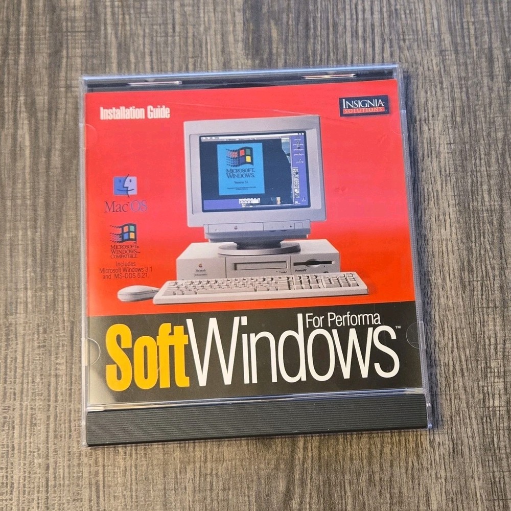 Insignia Solutions SoftWindows for Performa Installation Guide MPN 517-995-01