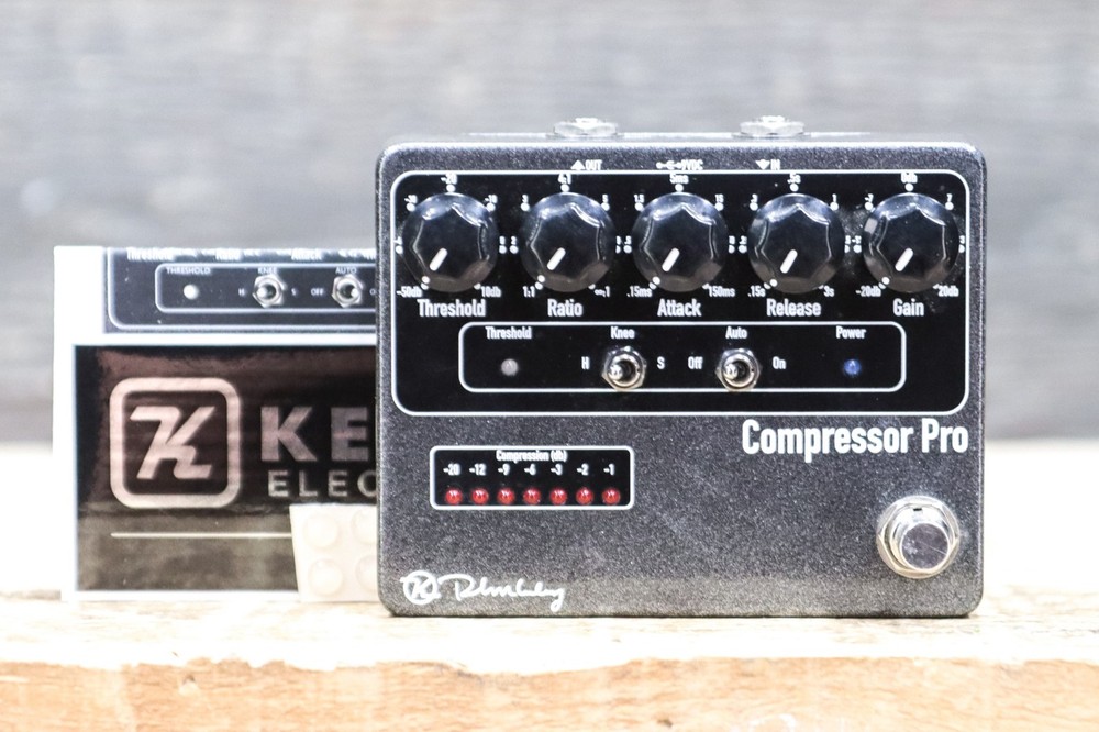 Keeley Electronics Compressor Pro Powerful Compressor/Limiter Effect Pedal w/Box