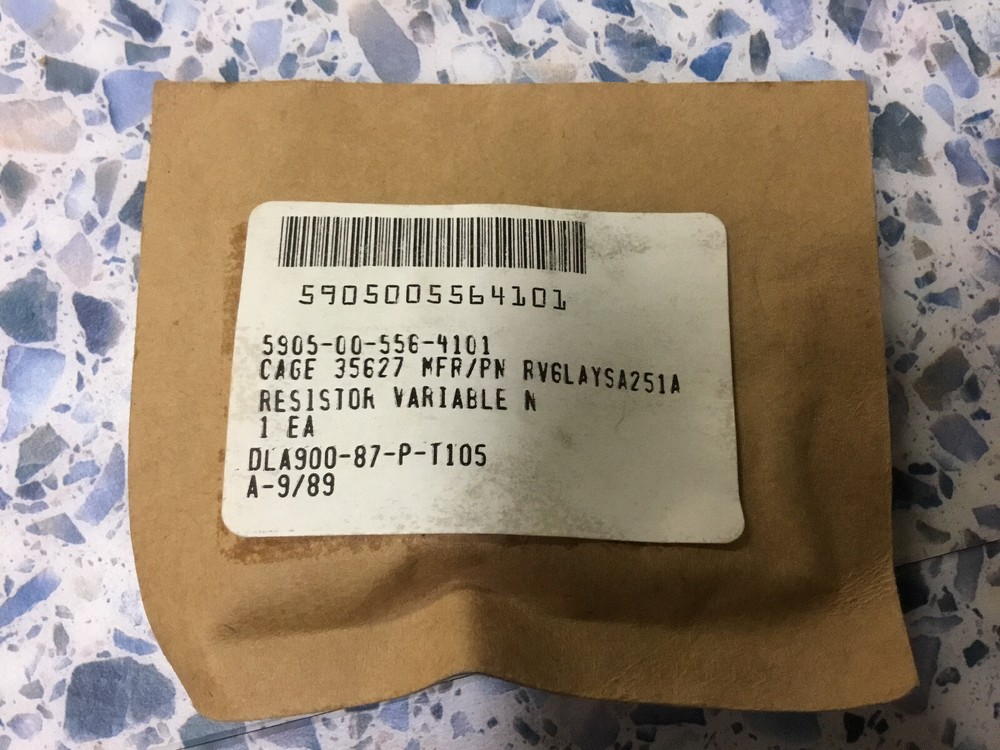 RESISTOR VARIABLE N RV6LAYSA251A