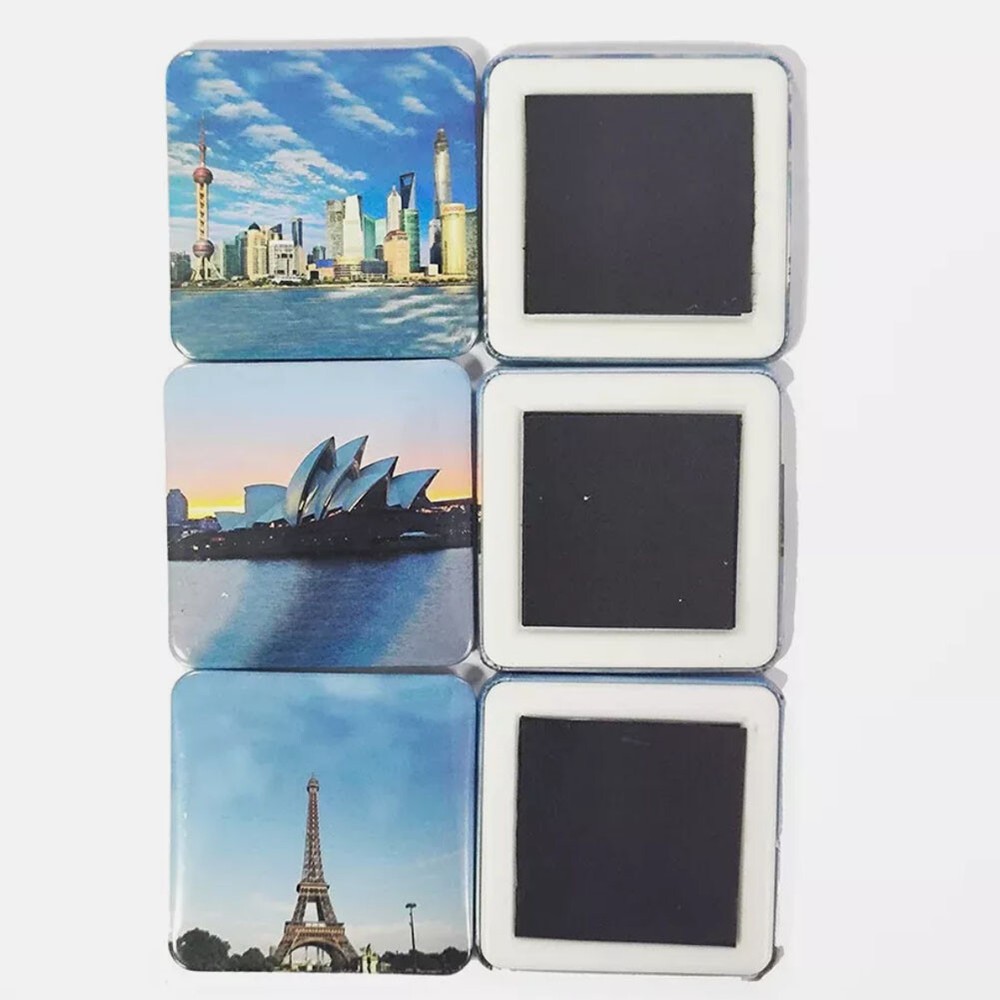 Square Fridge Magnet Making Machine Kit Including 100 pcs Magnet Consumables