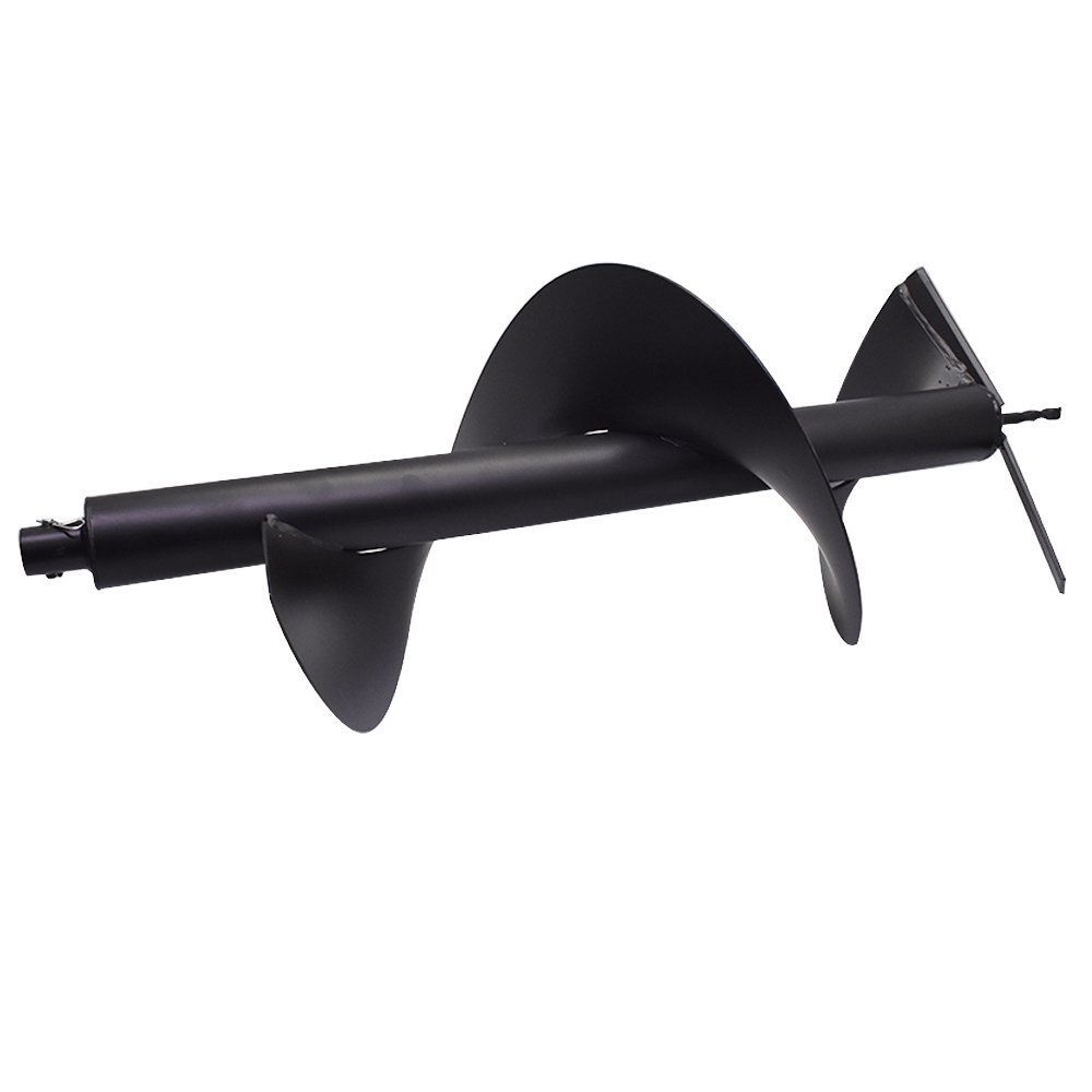 12 Inch Earth Auger Drill Bit 3/4 Shaft for Gas Post Hole Digger