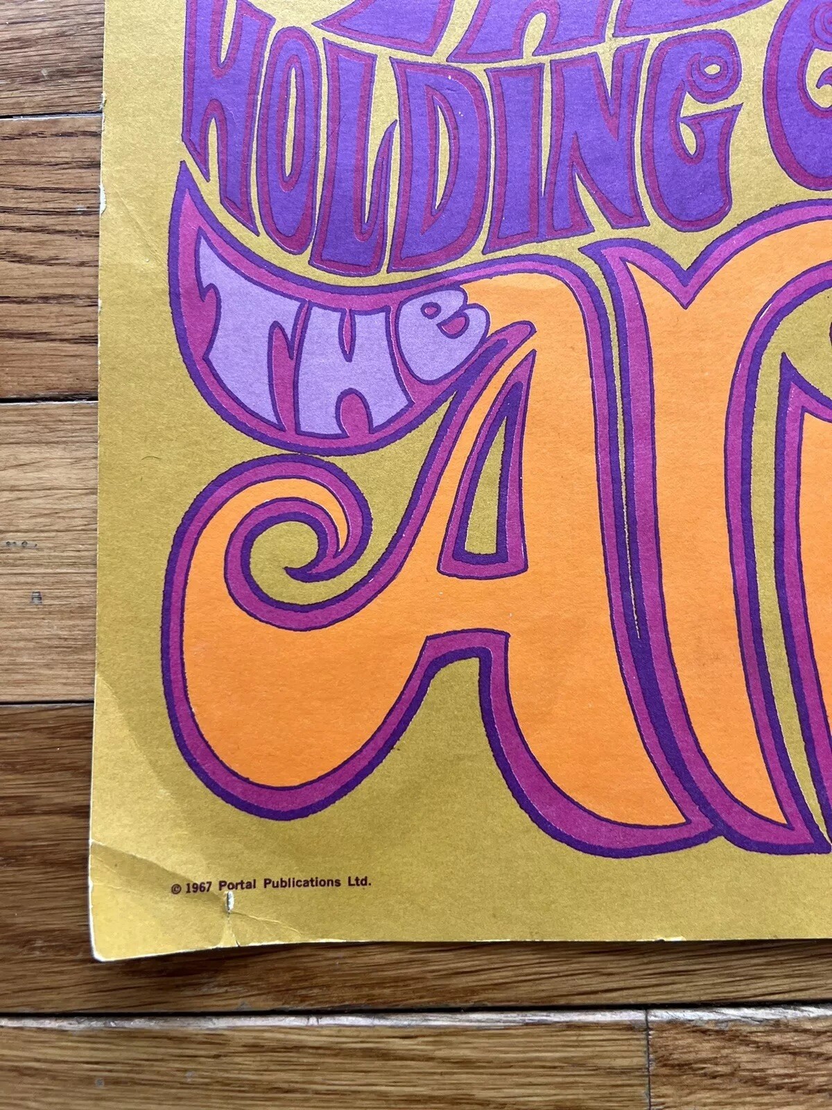 JANIS JOPLIN BIG BROTHER AND THE HOLDING COMPANY AT THE ARK VINTAGE POSTER 1967